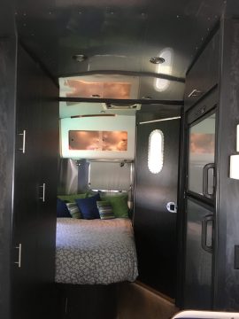 Airstream walls and ceilings all clean